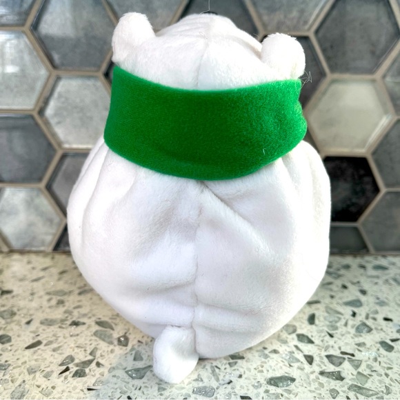 Coca Cola Polar Bear with Green Scarf with tag and Coca Cola bottle - Picture 2 of 6